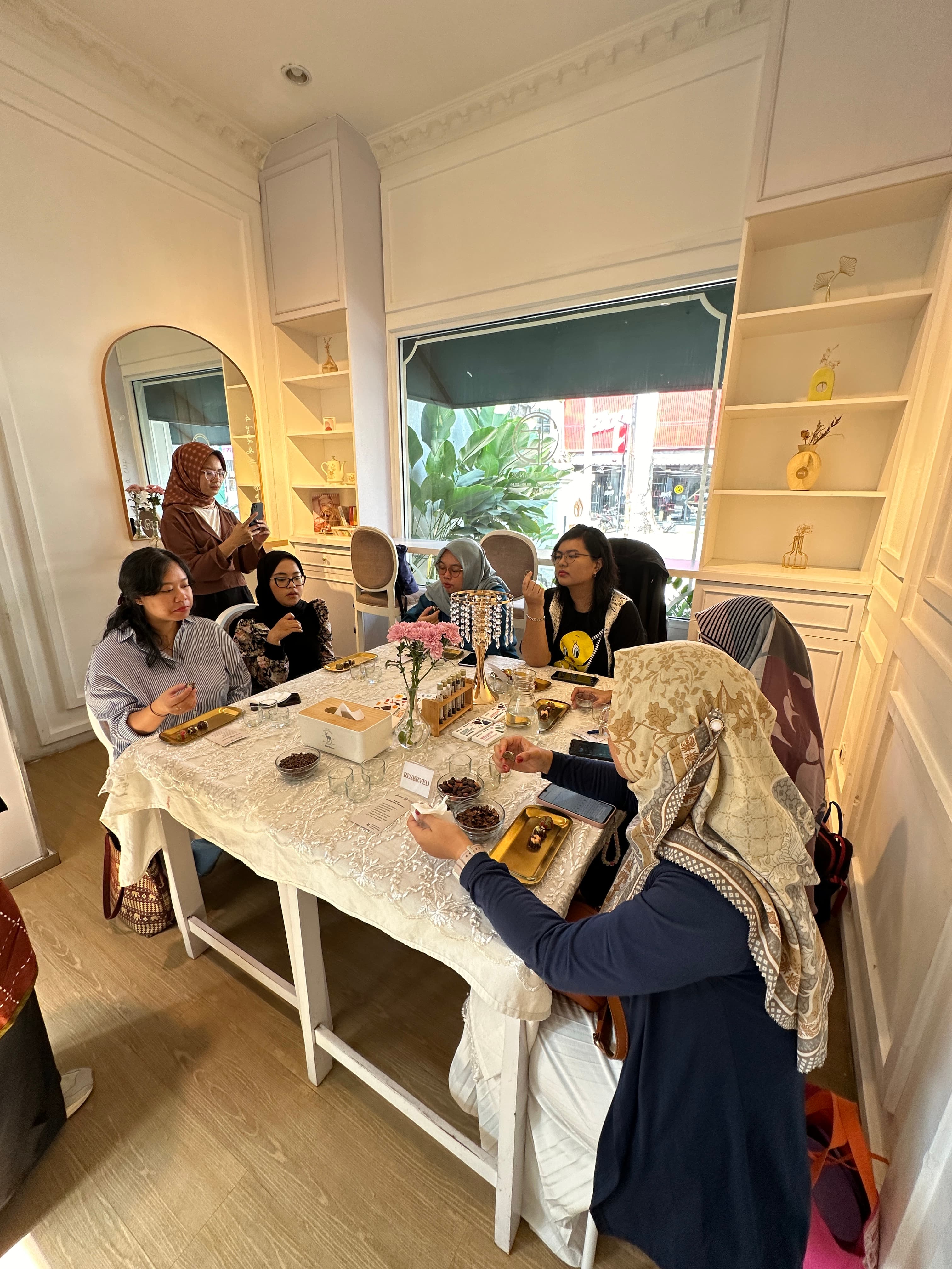 Healthy chocolate education class
